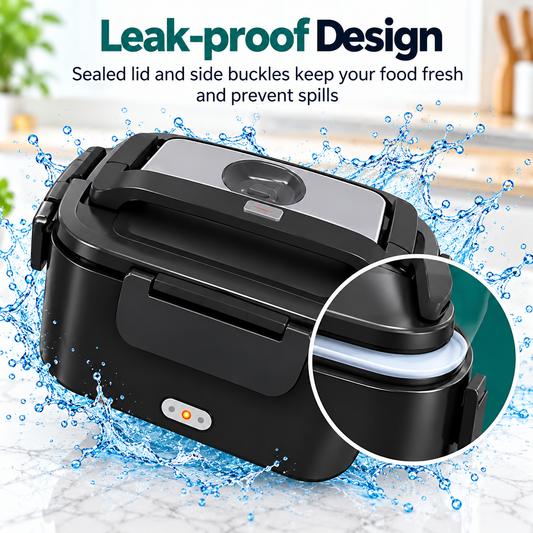 1.8L Portable Electric Lunch Box for Home & Car